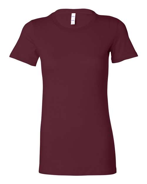 Maroon - BELLA + CANVAS 6004 - Size: L