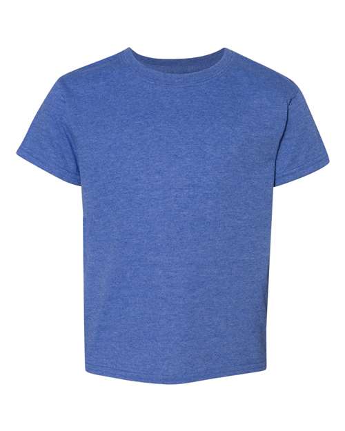 Heather Deep Royal - Gildan - Gildan 8000B - Size: L