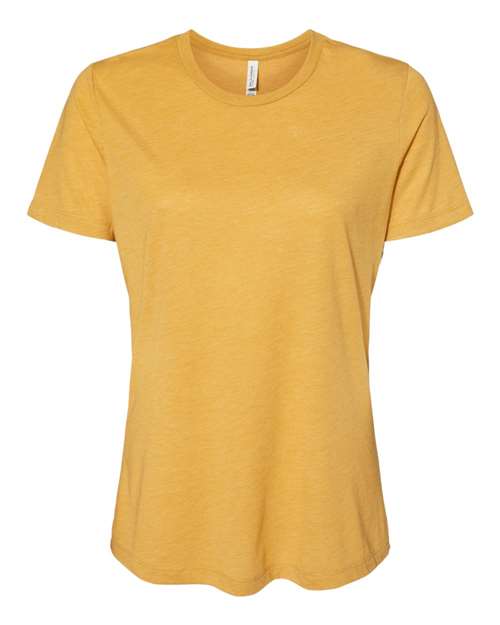 Mustard Triblend - BELLA + CANVAS 6413 - Size: L