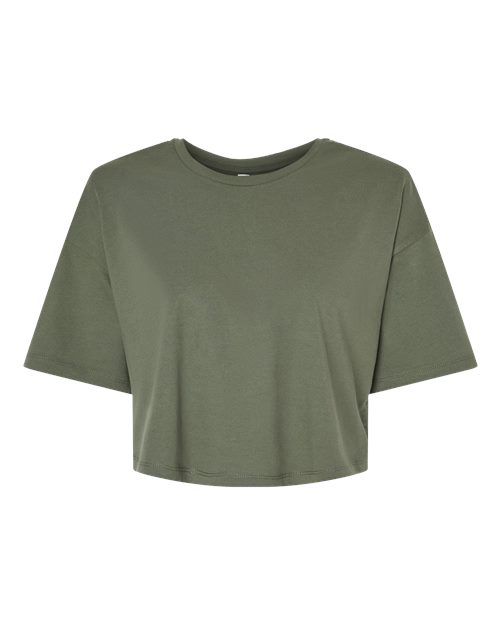 Military Green - BELLA + CANVAS 6482 - Size: XL