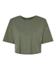 Military Green - BELLA + CANVAS 6482 - Size: XL