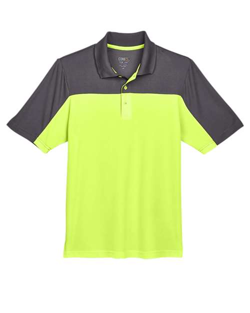 Safety Yellow/ Carbon - CORE365 CE101 - Size: 2XL