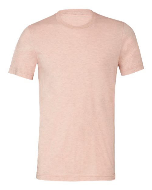 Heather Prism Peach - BELLA + CANVAS 3001CVC - Size: 2XL