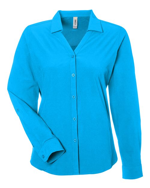 Electric Blue - CORE365 CE510LW - Size: 3XL