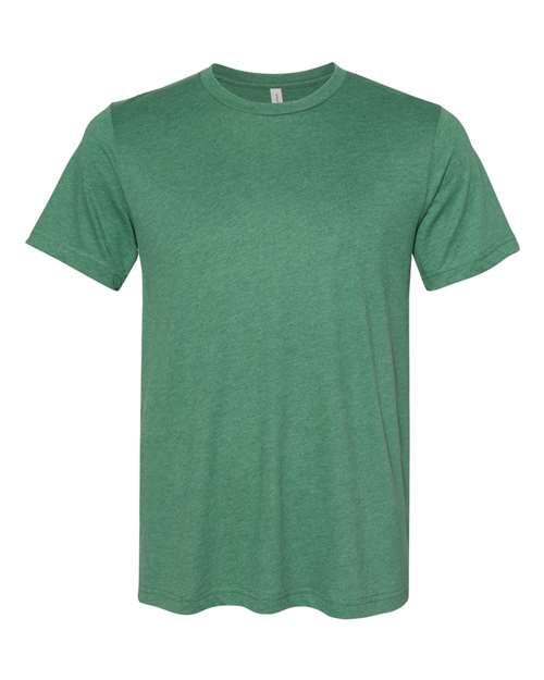 Heather Grass Green - BELLA + CANVAS 3301 - Size: 2XL