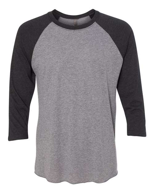 Vintage Black Sleeves/ Premium Heather Body - Next Level - Next Level 6051 - Size: 2XL