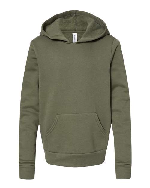 Military Green - BELLA + CANVAS 3719Y - Size: L