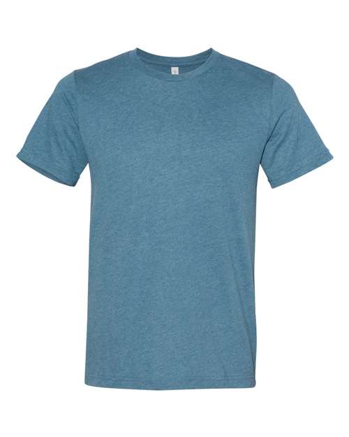 Heather Deep Teal - BELLA + CANVAS 3301 - Size: 2XL
