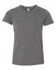 Deep Heather - BELLA + CANVAS 3001YCVC - Size: L