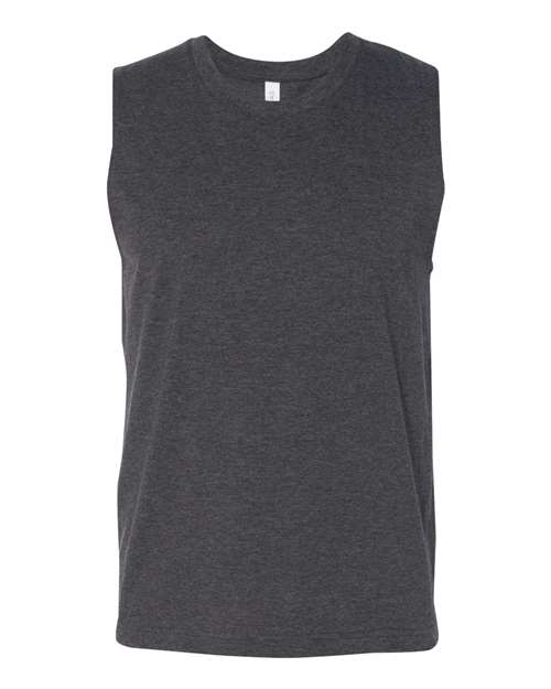 Dark Grey Heather - BELLA + CANVAS 3483 - Size: 2XL