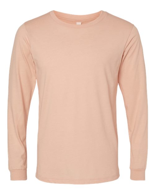Heather Peach - BELLA + CANVAS 3501CVC - Size: 2XL