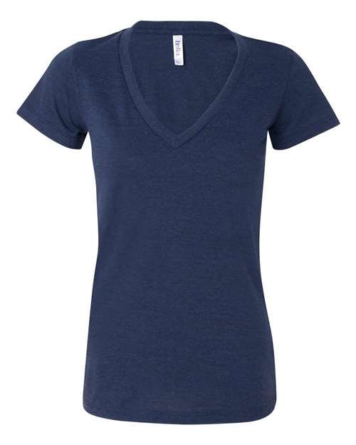 Navy Triblend - BELLA + CANVAS 8435 - Size: L