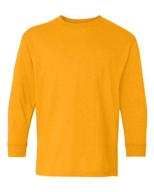 Gold - Gildan - Gildan 5400B - Size: L
