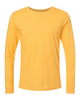 Heather Yellow Gold - BELLA + CANVAS 3501CVC - Size: M