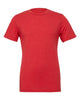 Red Triblend - BELLA + CANVAS 3413 - Size: L