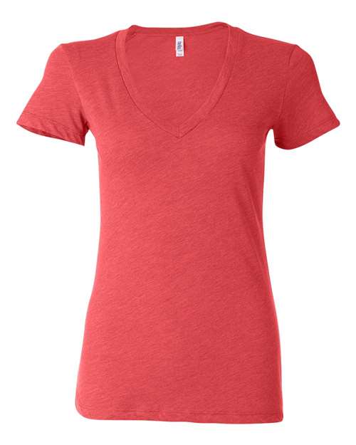 Red Triblend - BELLA + CANVAS 8435 - Size: 2XL