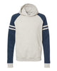 Oatmeal Heather/ Indigo Heather - JERZEES 97CR - Size: 2XL