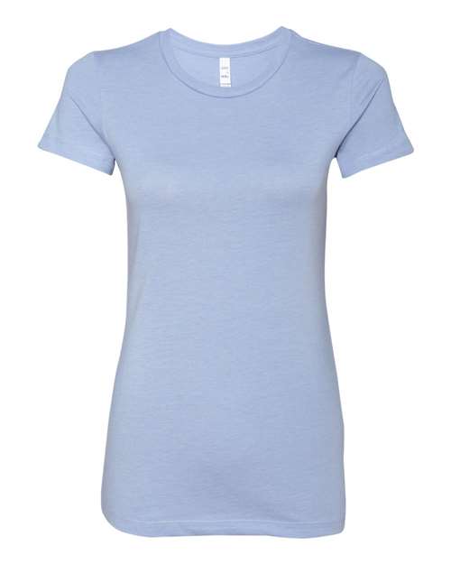 Heather Blue - BELLA + CANVAS 6004 - Size: 2XL