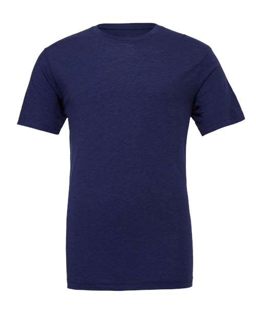 Navy Triblend - BELLA + CANVAS 3413 - Size: L