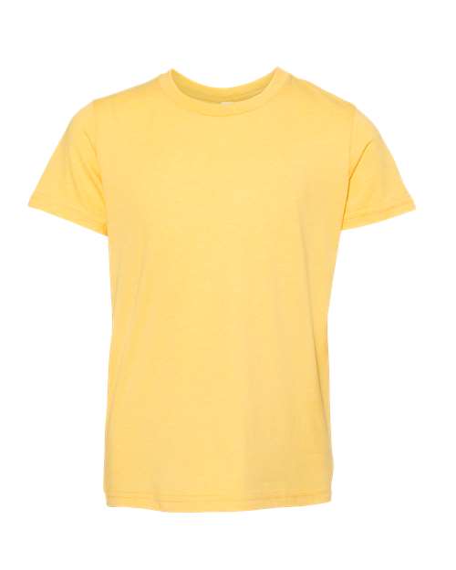 Heather Yellow Gold - BELLA + CANVAS 3001YCVC - Size: L