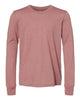 Heather Mauve - BELLA + CANVAS 3501YCVC - Size: L