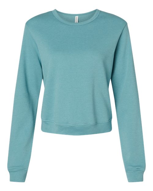 Heather Blue Lagoon - BELLA + CANVAS 7511 - Size: 2XL