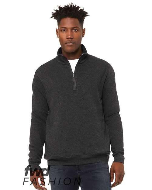 Dark Grey Heather - BELLA + CANVAS 3740 - Size: 2XL