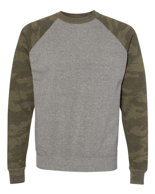 Nickel Heather/ Forest Camo - Independent Trading Co. - Independent Trading Co. PRM30SBC - Size: 2XL