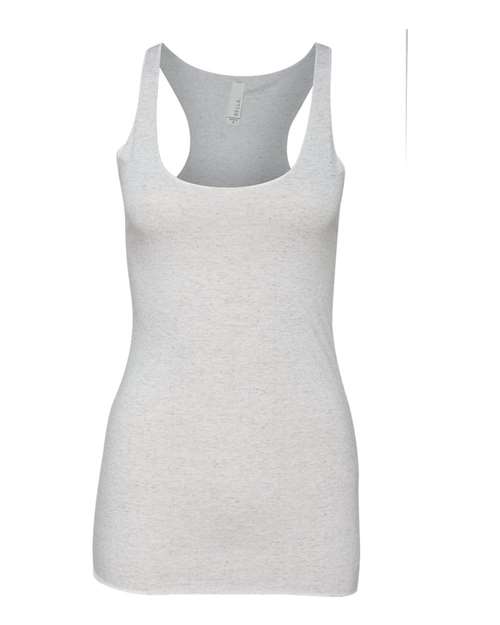 White Fleck Triblend - BELLA + CANVAS 8430 - Size: 2XL