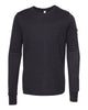 Black Heather - BELLA + CANVAS 3501YCVC - Size: L
