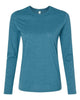 Heather Deep Teal - BELLA + CANVAS 6500 - Size: L