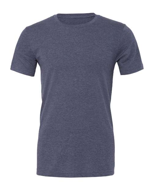 Heather Navy - BELLA + CANVAS 3001CVC - Size: 2XL