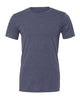 Heather Navy - BELLA + CANVAS 3001CVC - Size: 2XL