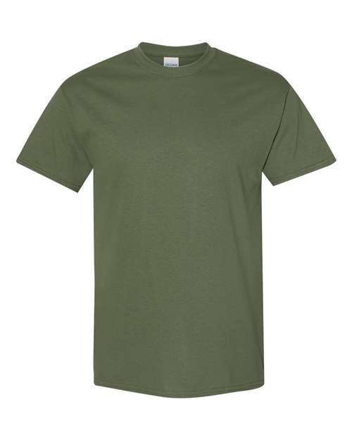 Military Green - Gildan - Gildan 5000 - Size: 2XL
