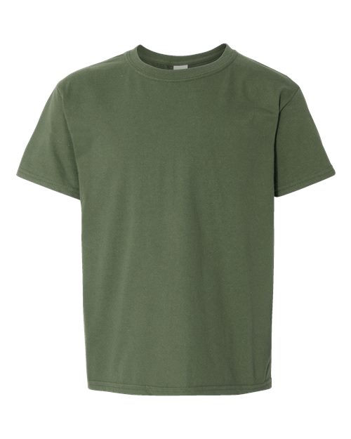 Military Green - Gildan - Gildan 64000B - Size: L