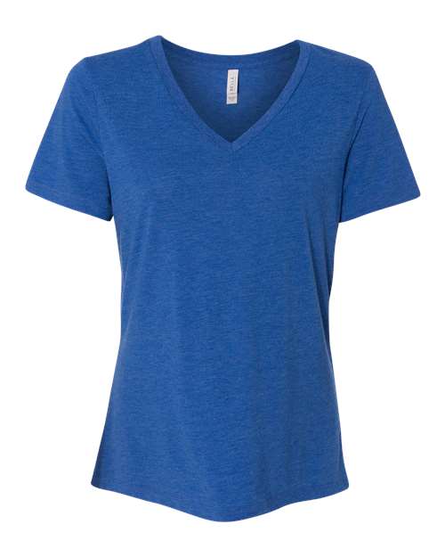 True Royal Triblend - BELLA + CANVAS 6415 - Size: 2XL