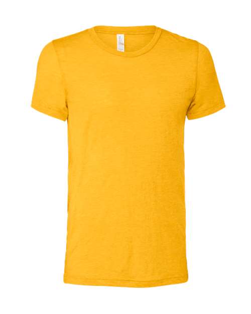 Yellow Gold Triblend - BELLA + CANVAS 3413 - Size: XL