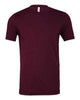 Solid Maroon Triblend - BELLA + CANVAS 3413 - Size: 2XL