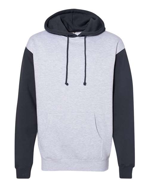 Grey Heather/ Slate Blue - Independent Trading Co. - Independent Trading Co. IND4000 - Size: 2XL