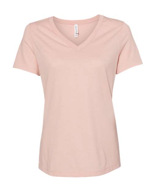 Heather Peach - BELLA + CANVAS 6405CVC - Size: XL
