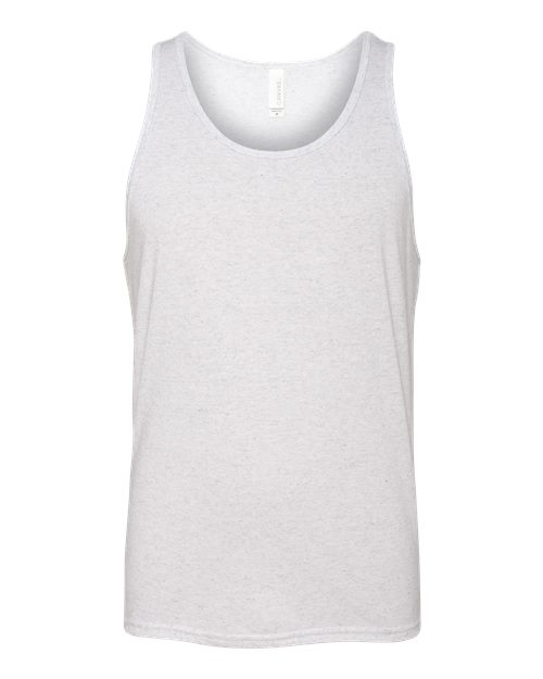 White Fleck Triblend - BELLA + CANVAS 3484 - Size: 2XL