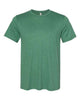 Heather Grass Green - BELLA + CANVAS 3301 - Size: L