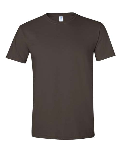 Dark Chocolate - Gildan - Gildan 64000 - Size: 2XL