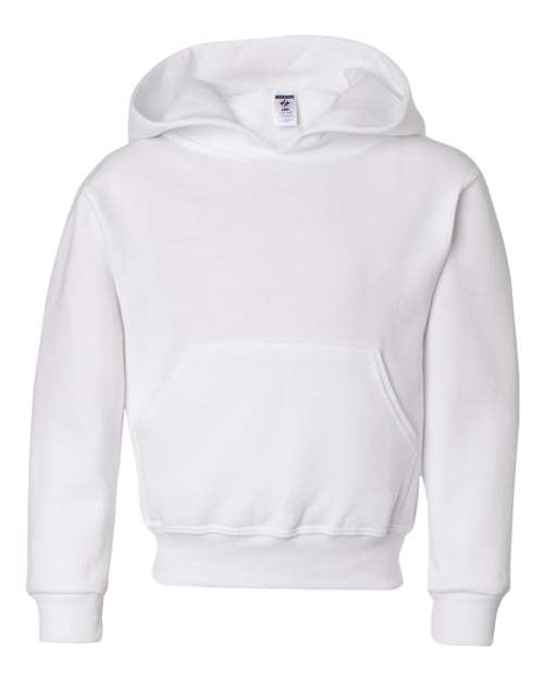 White - JERZEES 996YR - Size: L