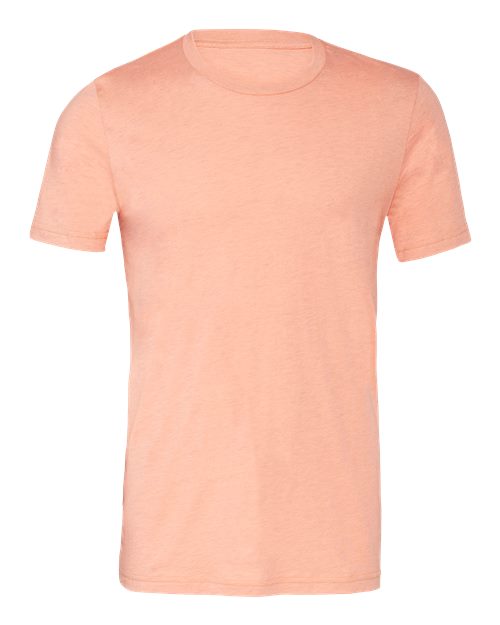 Heather Prism Sunset - BELLA + CANVAS 3001CVC - Size: 2XL