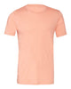 Heather Prism Sunset - BELLA + CANVAS 3001CVC - Size: 2XL