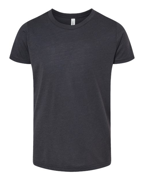 Solid Dark Grey Triblend - BELLA + CANVAS 3413Y - Size: L