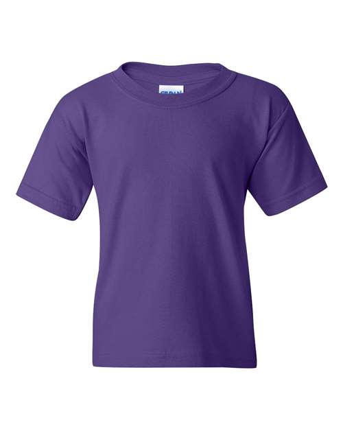Purple - Gildan - Gildan 5000B - Size: L