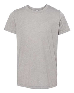 Athletic Grey Triblend - BELLA + CANVAS 3413Y - Size: L