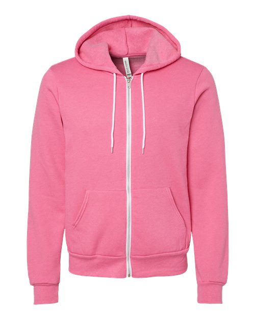 Heather Charity Pink - BELLA + CANVAS 3739 - Size: 2XL